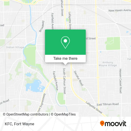 Kfc map