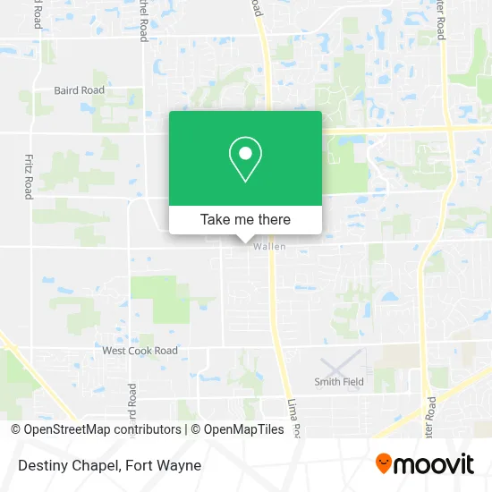 Destiny Chapel map