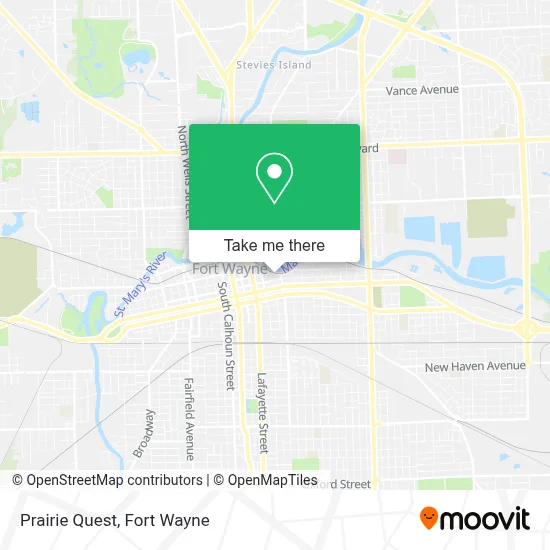 Prairie Quest map