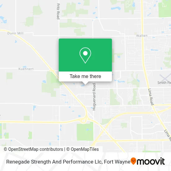 Renegade Strength And Performance Llc map
