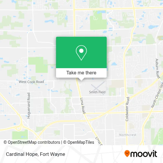 Cardinal Hope map