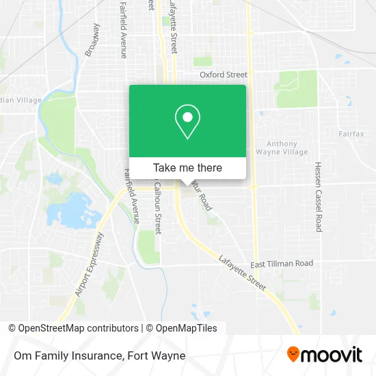 Om Family Insurance map