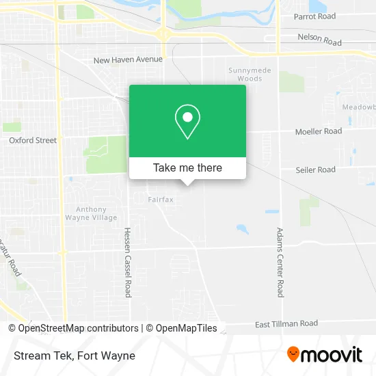 Stream Tek map