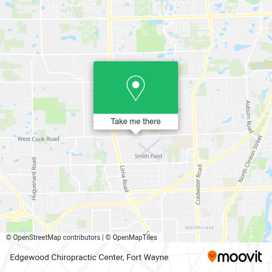 Edgewood Chiropractic Center map