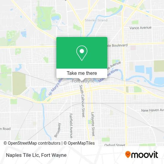 Naples Tile Llc map