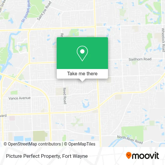 Picture Perfect Property map