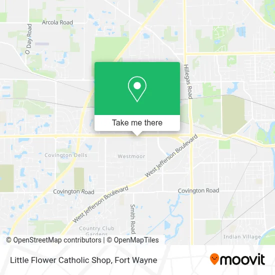 Little Flower Catholic Shop map