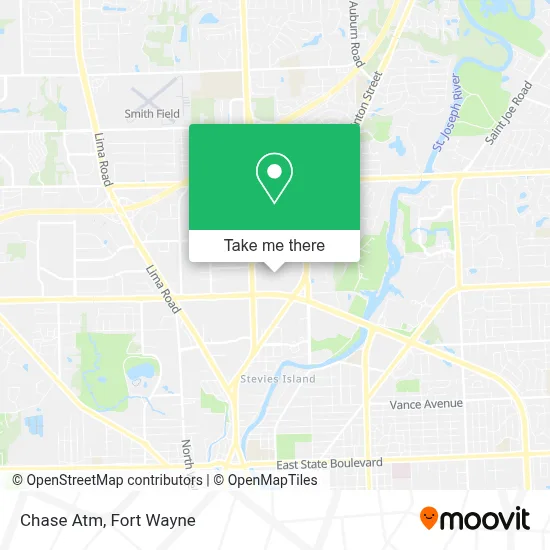 Chase Atm map