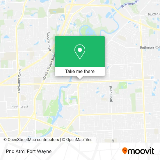 Pnc Atm map