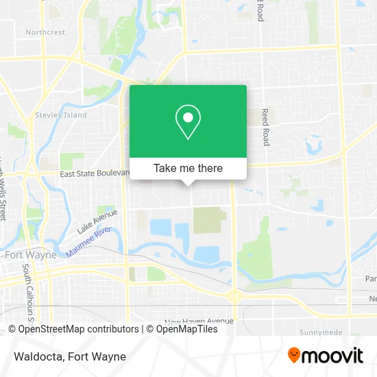 Waldocta map