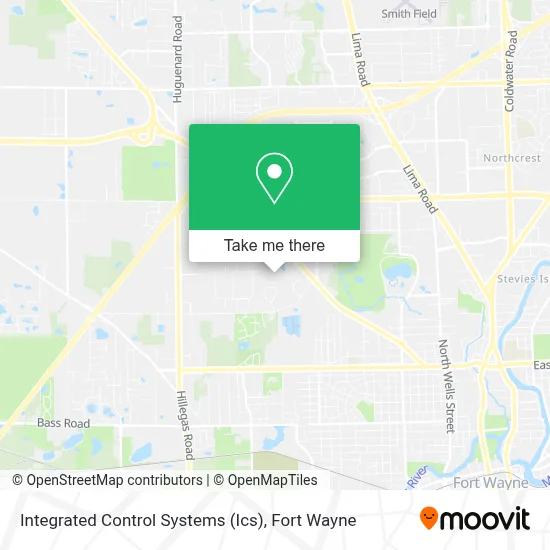 Integrated Control Systems (Ics) map