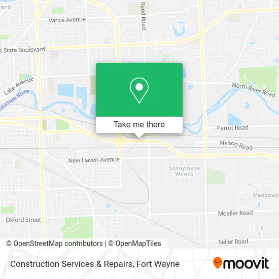 Construction Services & Repairs map