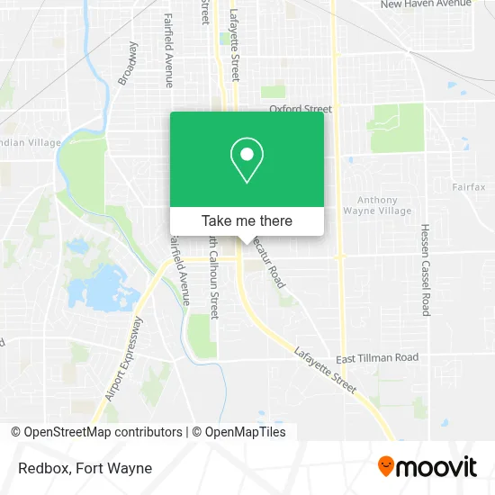 Redbox map