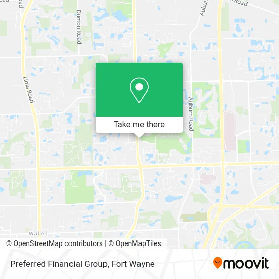 Preferred Financial Group map