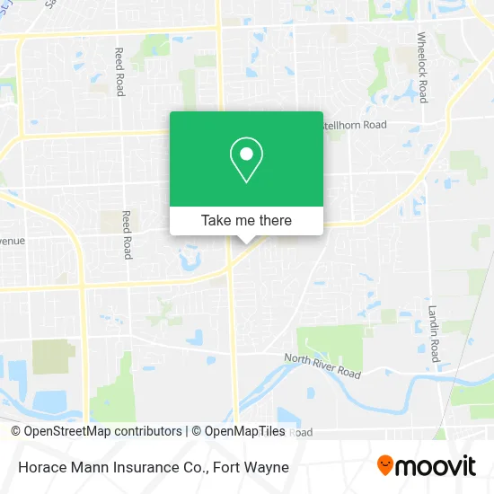 Horace Mann Insurance Co. map