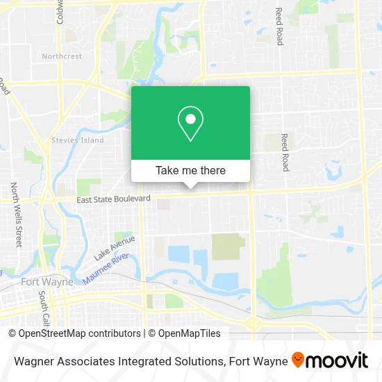 Wagner Associates Integrated Solutions map