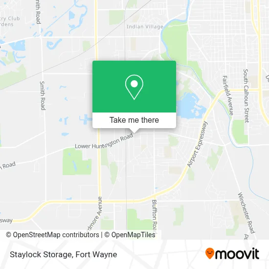 Staylock Storage map
