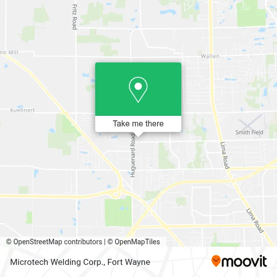 Microtech Welding Corp. map