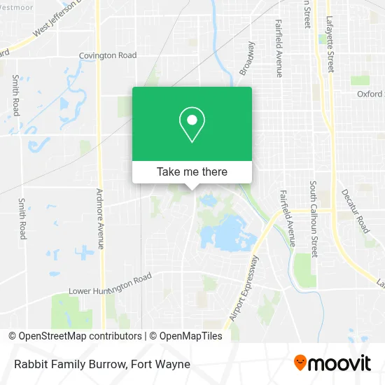 Mapa de Rabbit Family Burrow
