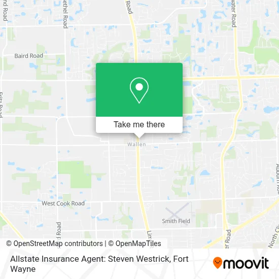 Allstate Insurance Agent: Steven Westrick map