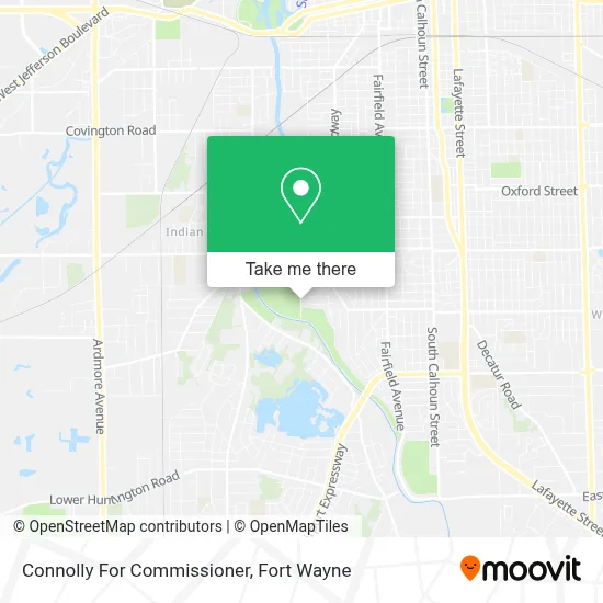 Connolly For Commissioner map