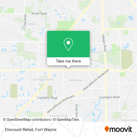 Discount Retail map