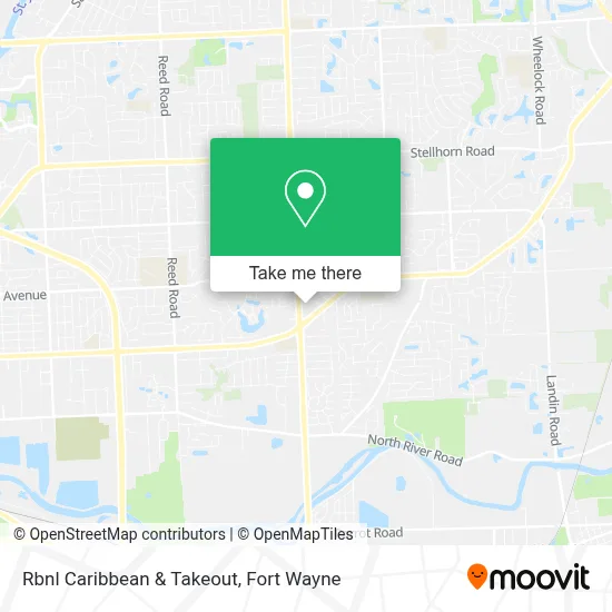 Rbnl Caribbean & Takeout map