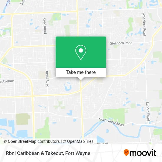 Rbnl Caribbean & Takeout map