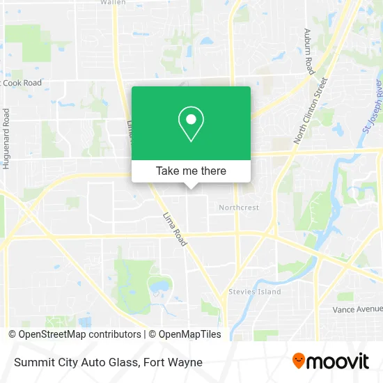 Summit City Auto Glass map