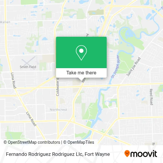 Fernando Rodriguez Rodriguez Llc map