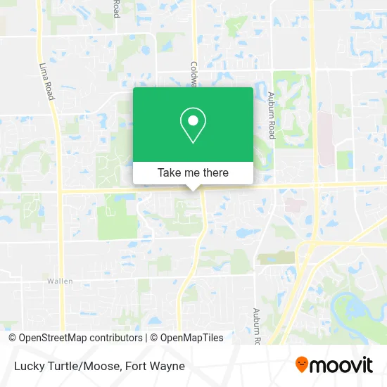 Lucky Turtle/Moose map