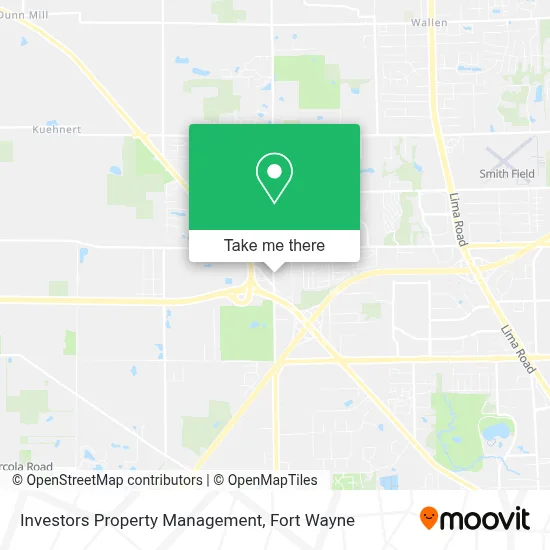 Investors Property Management map