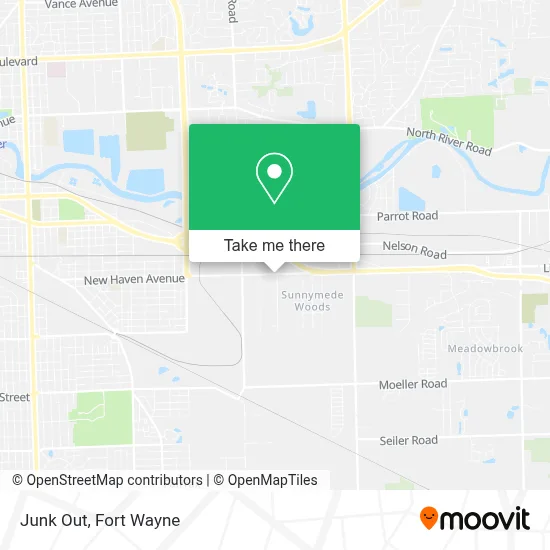 Junk Out map