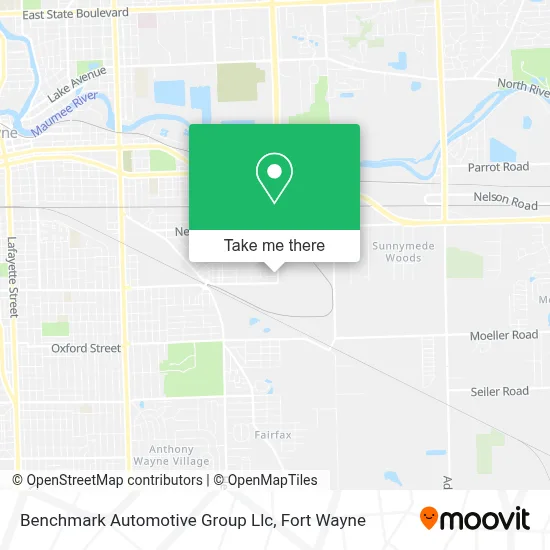 Benchmark Automotive Group Llc map