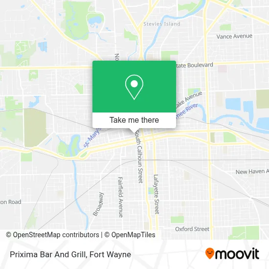 Prixima Bar And Grill map