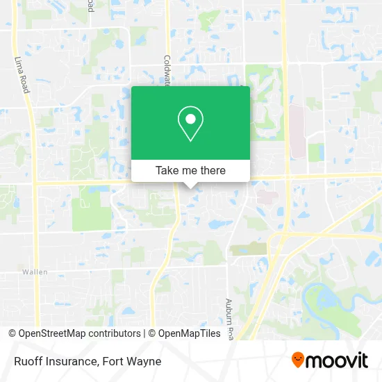 Ruoff Insurance map
