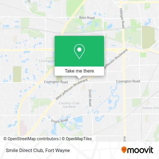Smile Direct Club map