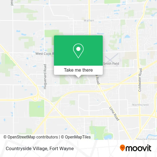 Countryside Village map