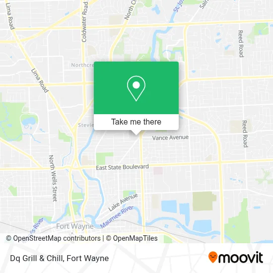 Dq Grill & Chill map