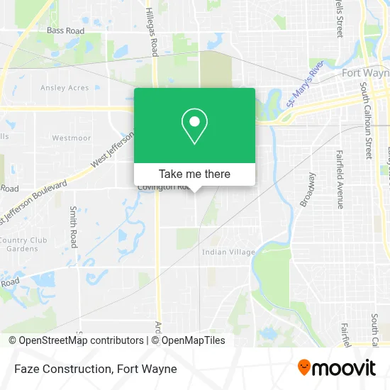 Faze Construction map