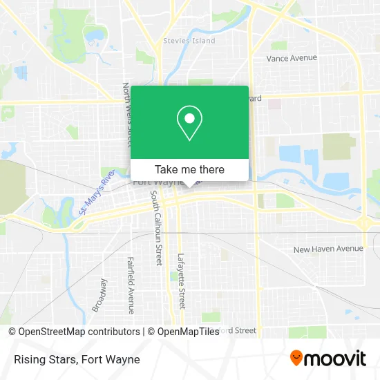 Mapa de Rising Stars