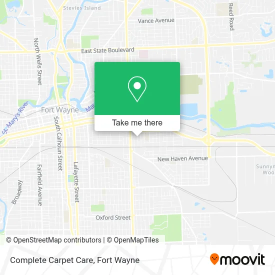 Complete Carpet Care map