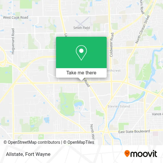 Allstate map