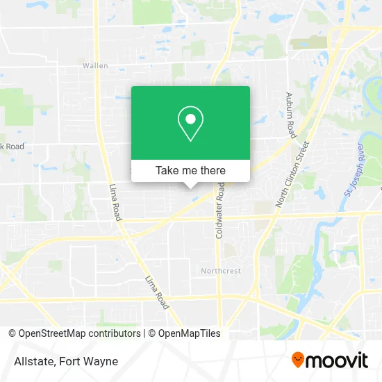 Allstate map