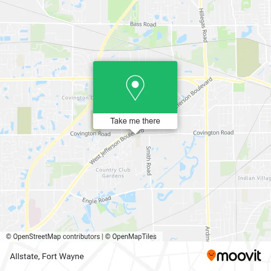 Allstate map