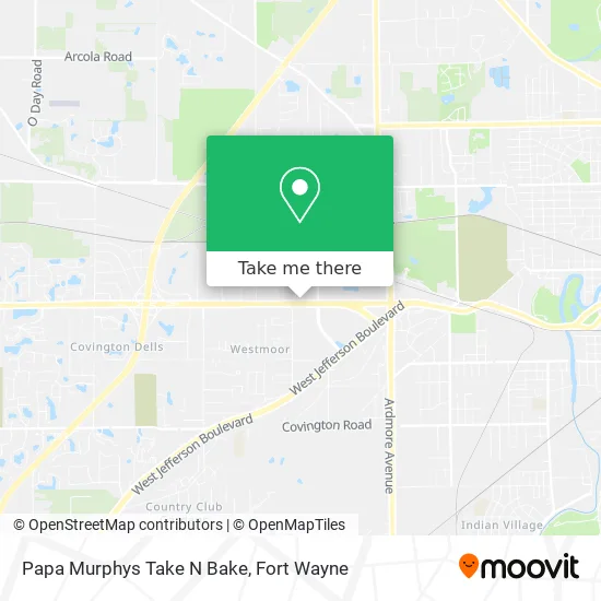 Mapa de Papa Murphys Take N Bake