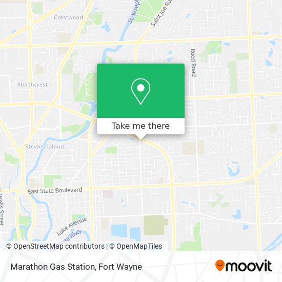 Mapa de Marathon Gas Station