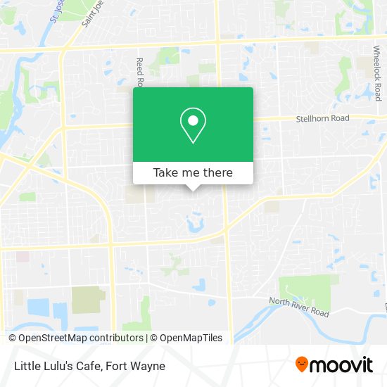 Little Lulu's Cafe map
