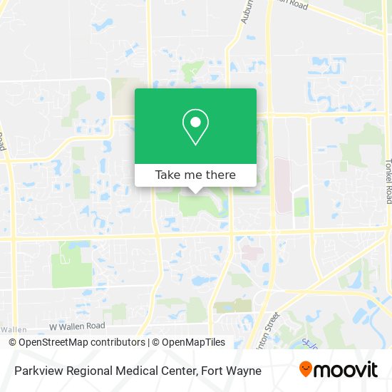 Parkview Regional Medical Center map