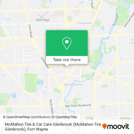 Mapa de McMahon Tire & Car Care Glenbrook (McMahon Tire Glenbrook)